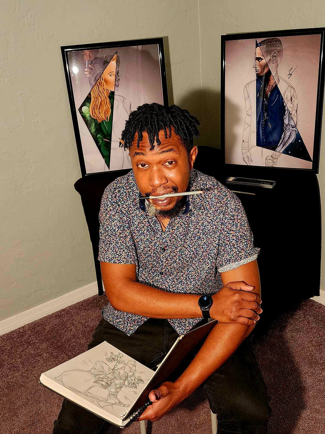 Black Rozz: Transforming Mental Health into Multidimensional Art