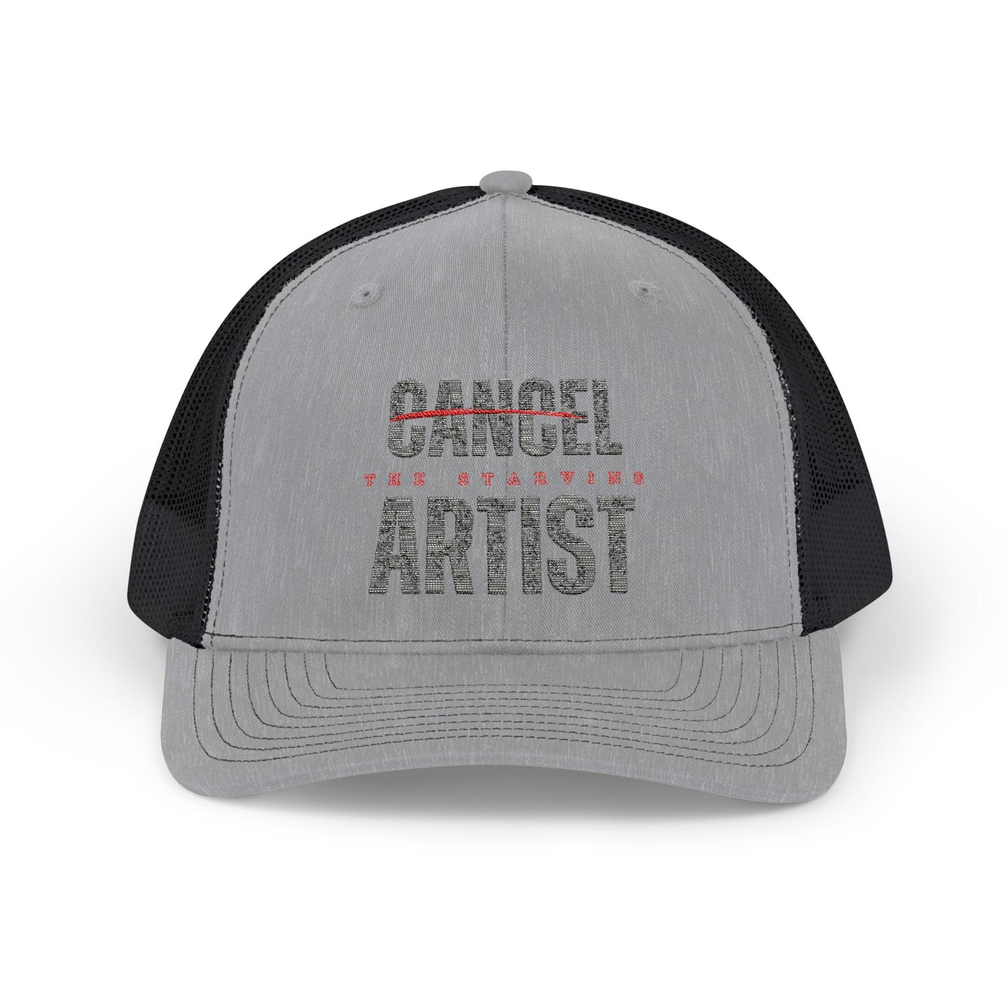 Cancel the Starving Artist Snapback Trucker Cap