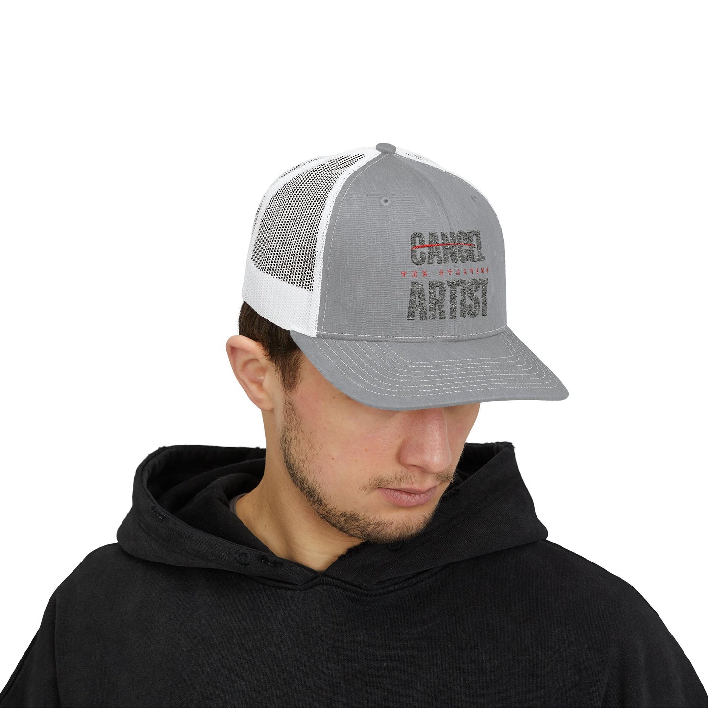Cancel the Starving Artist Snapback Trucker Cap
