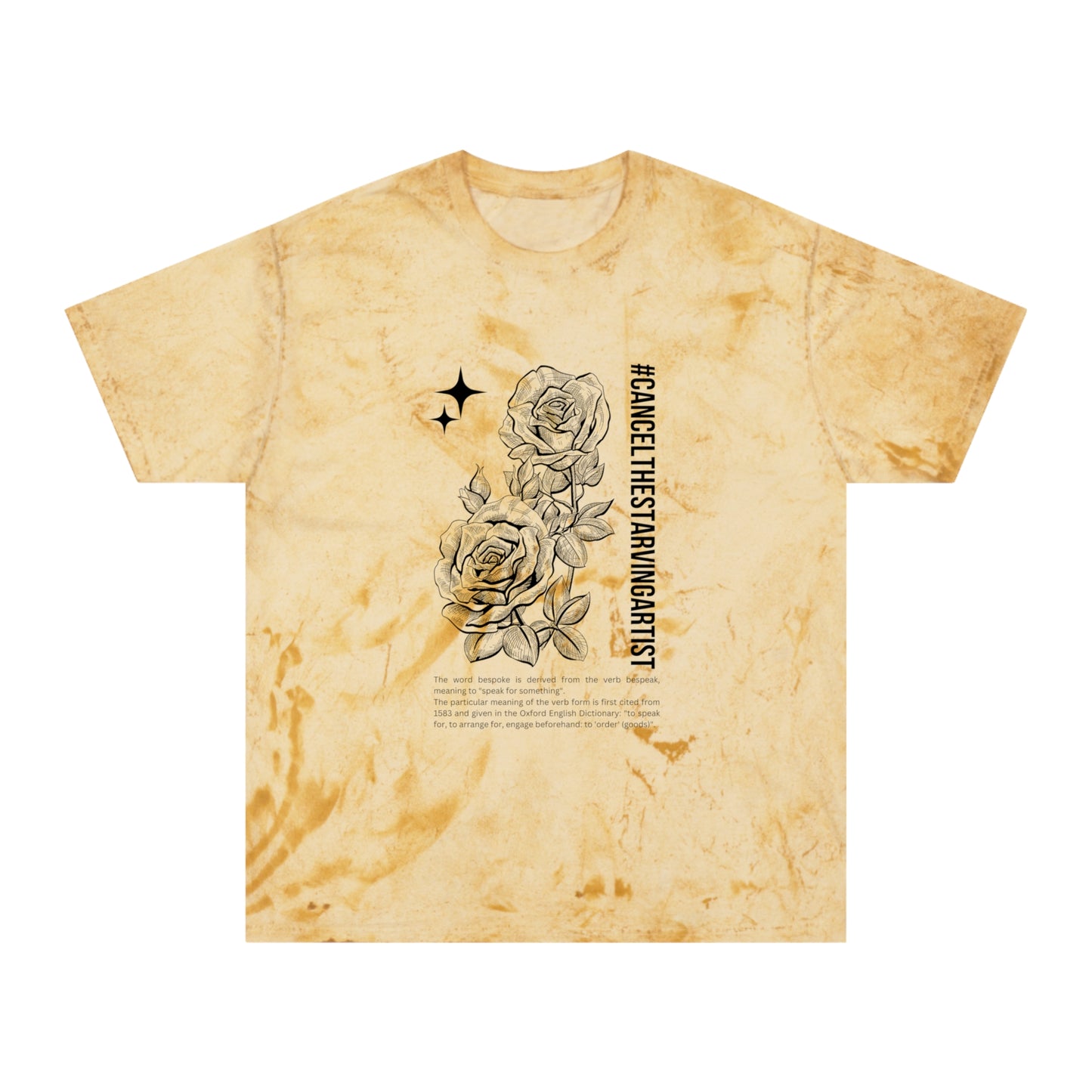 #CancelTheStarvingArtist Unisex Color Blast T-Shirt