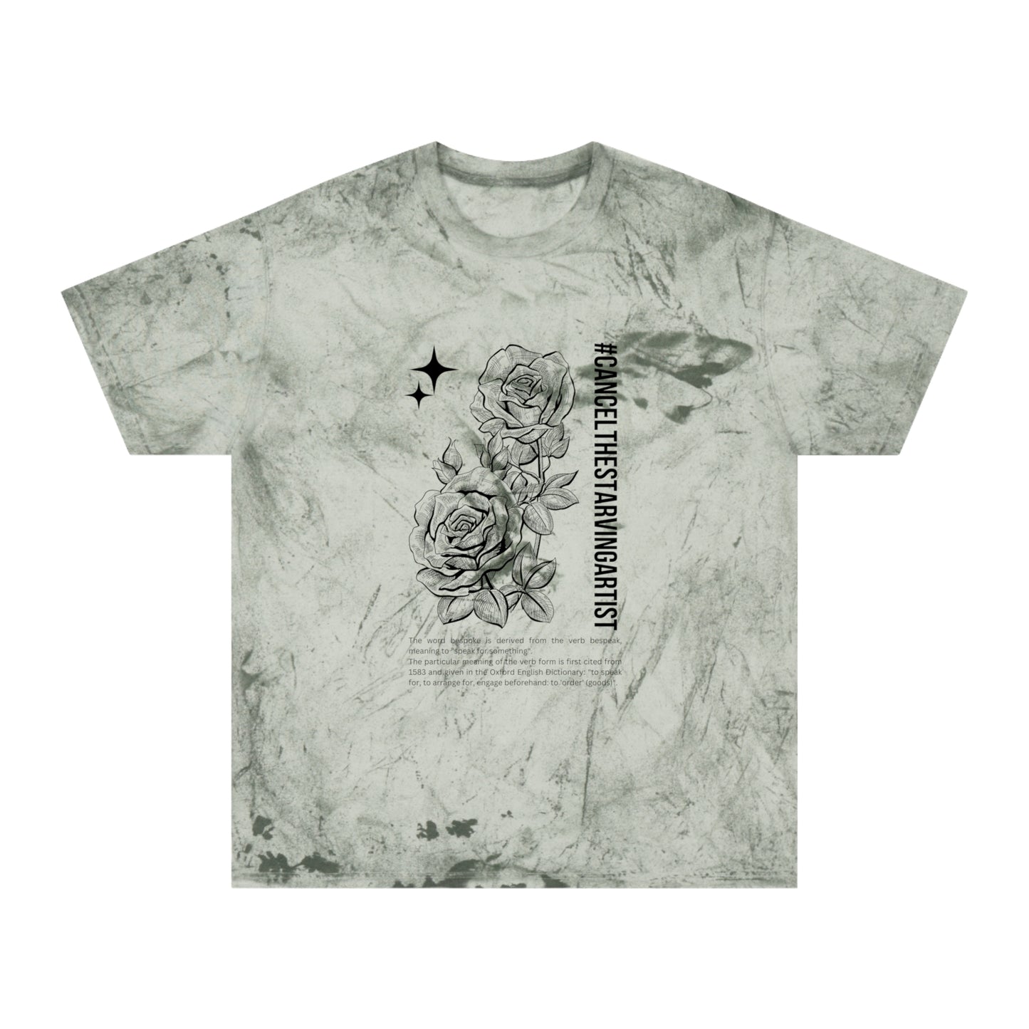 #CancelTheStarvingArtist Unisex Color Blast T-Shirt