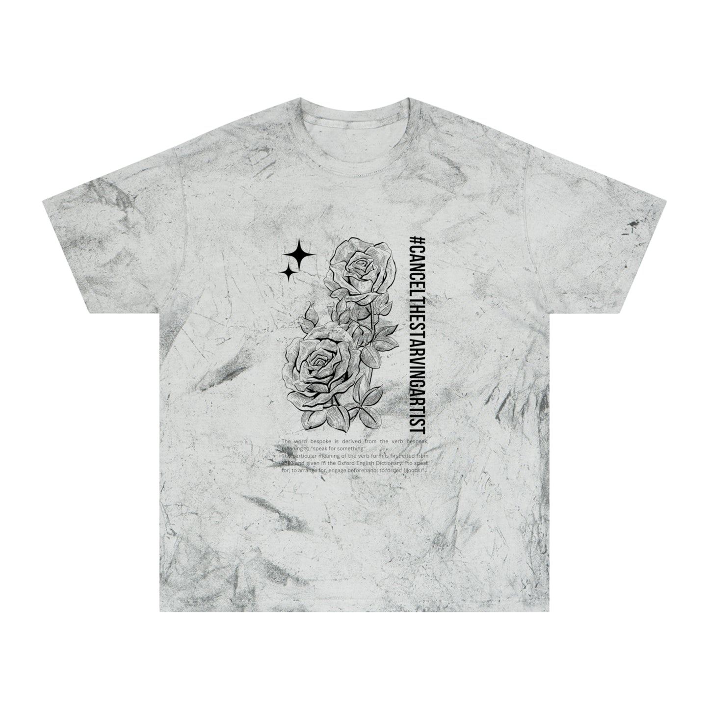 #CancelTheStarvingArtist Unisex Color Blast T-Shirt