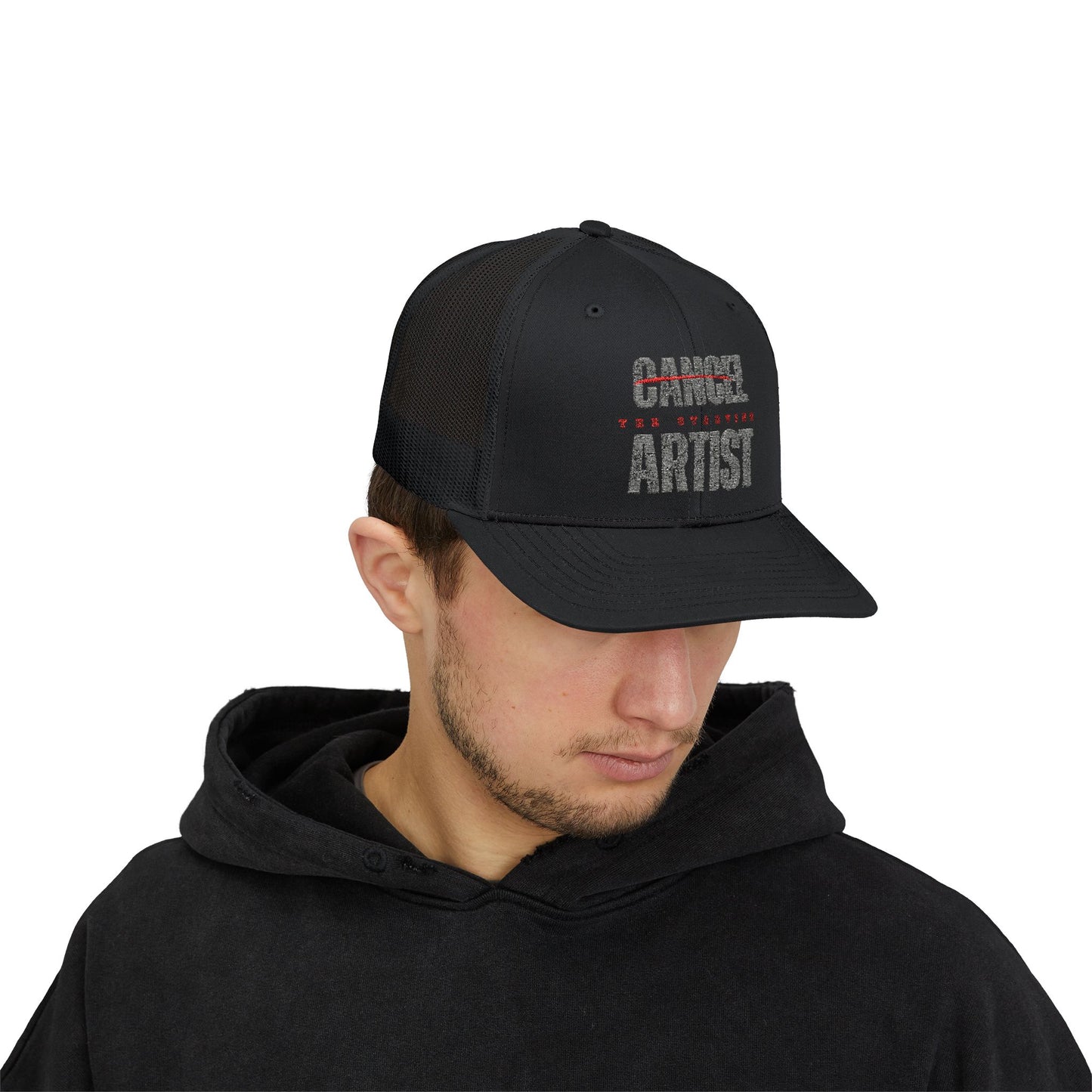 Cancel the Starving Artist Snapback Trucker Cap