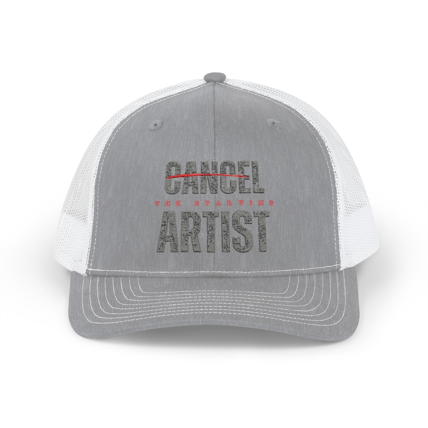 Cancel the Starving Artist Snapback Trucker Cap