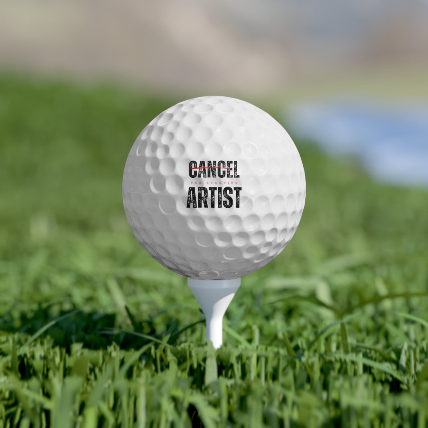 Cancel the Starving Artist Golf Ball Set