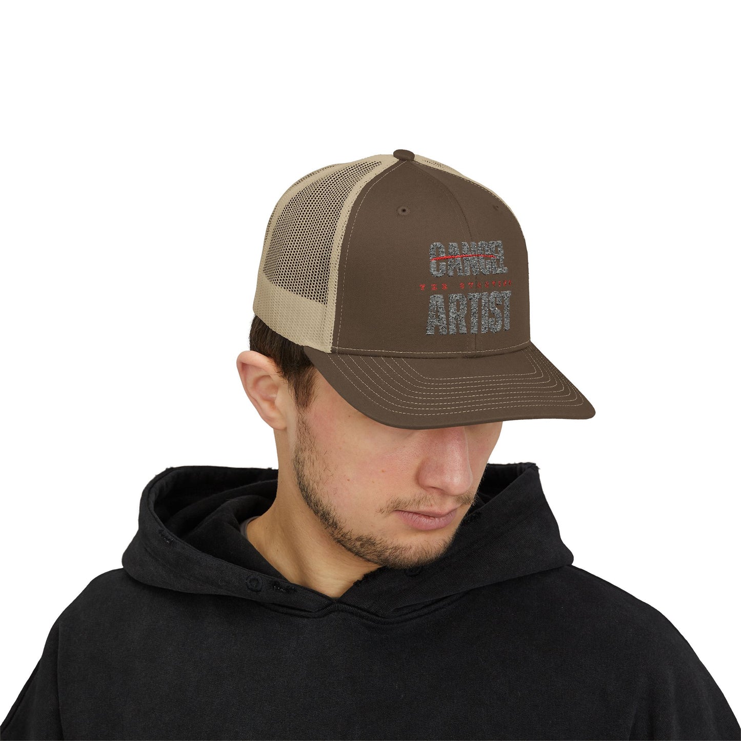 Cancel the Starving Artist Snapback Trucker Cap