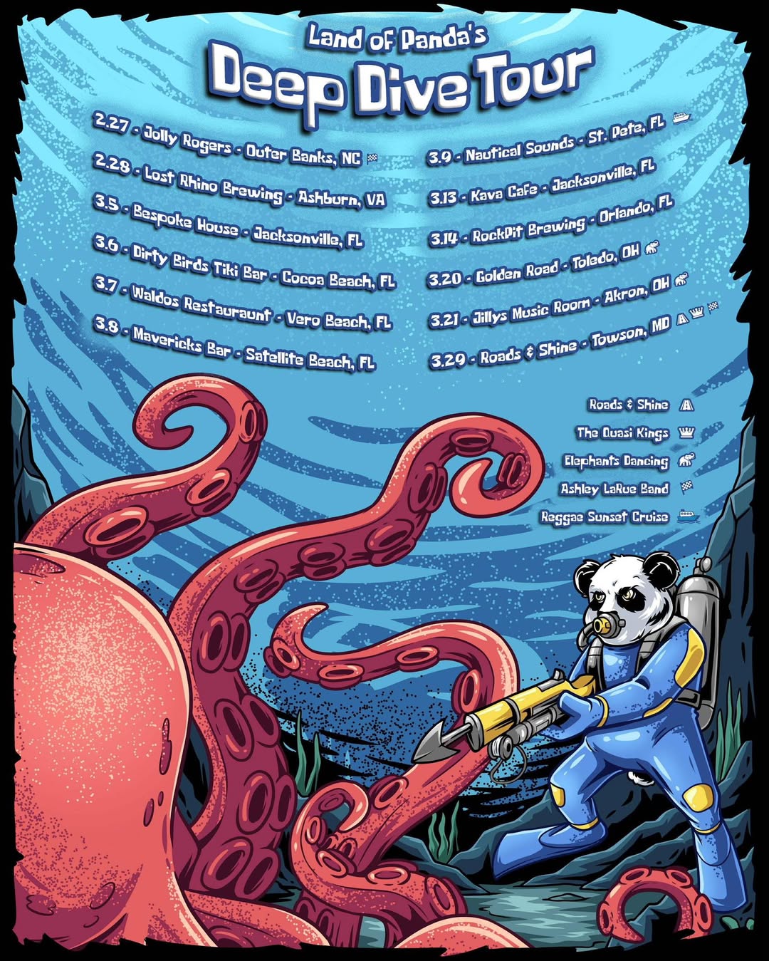 Deep Dive Tour with Land of Panda