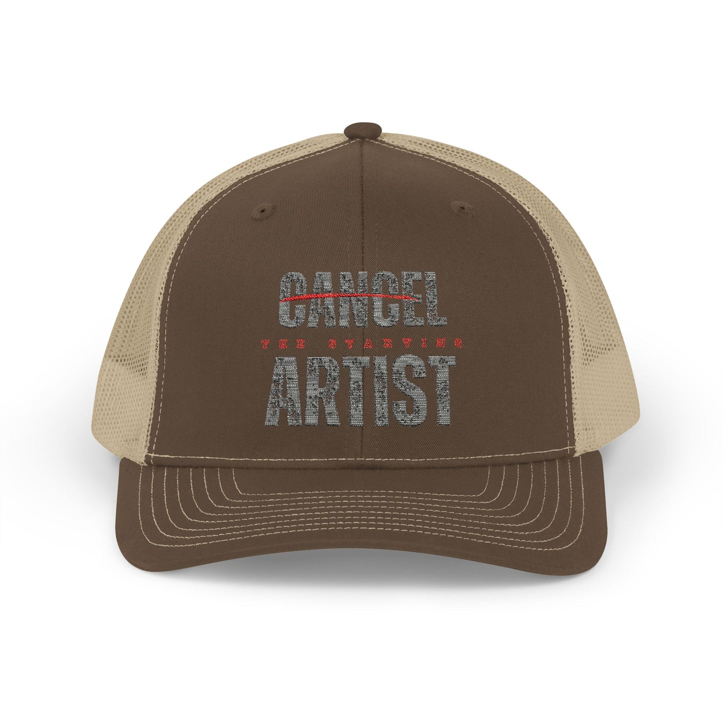 Cancel the Starving Artist Snapback Trucker Cap