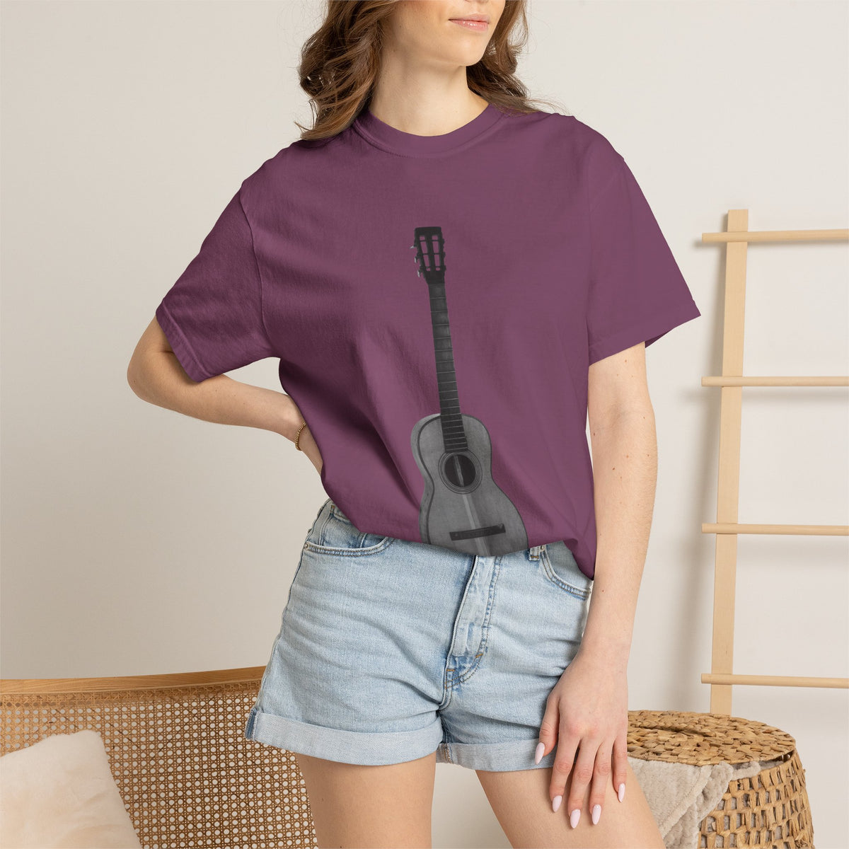Acoustic Guitar Graphic T-Shirt