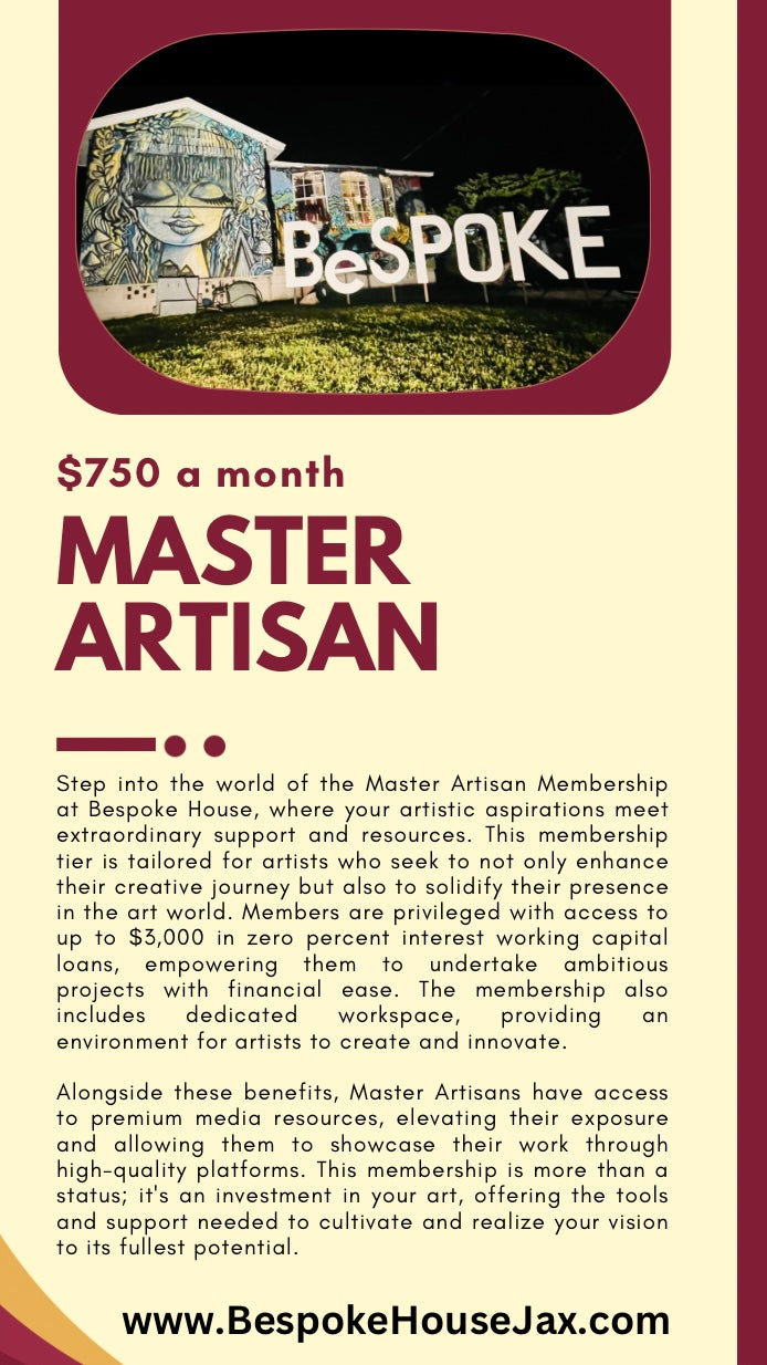 Master Artisan Membership