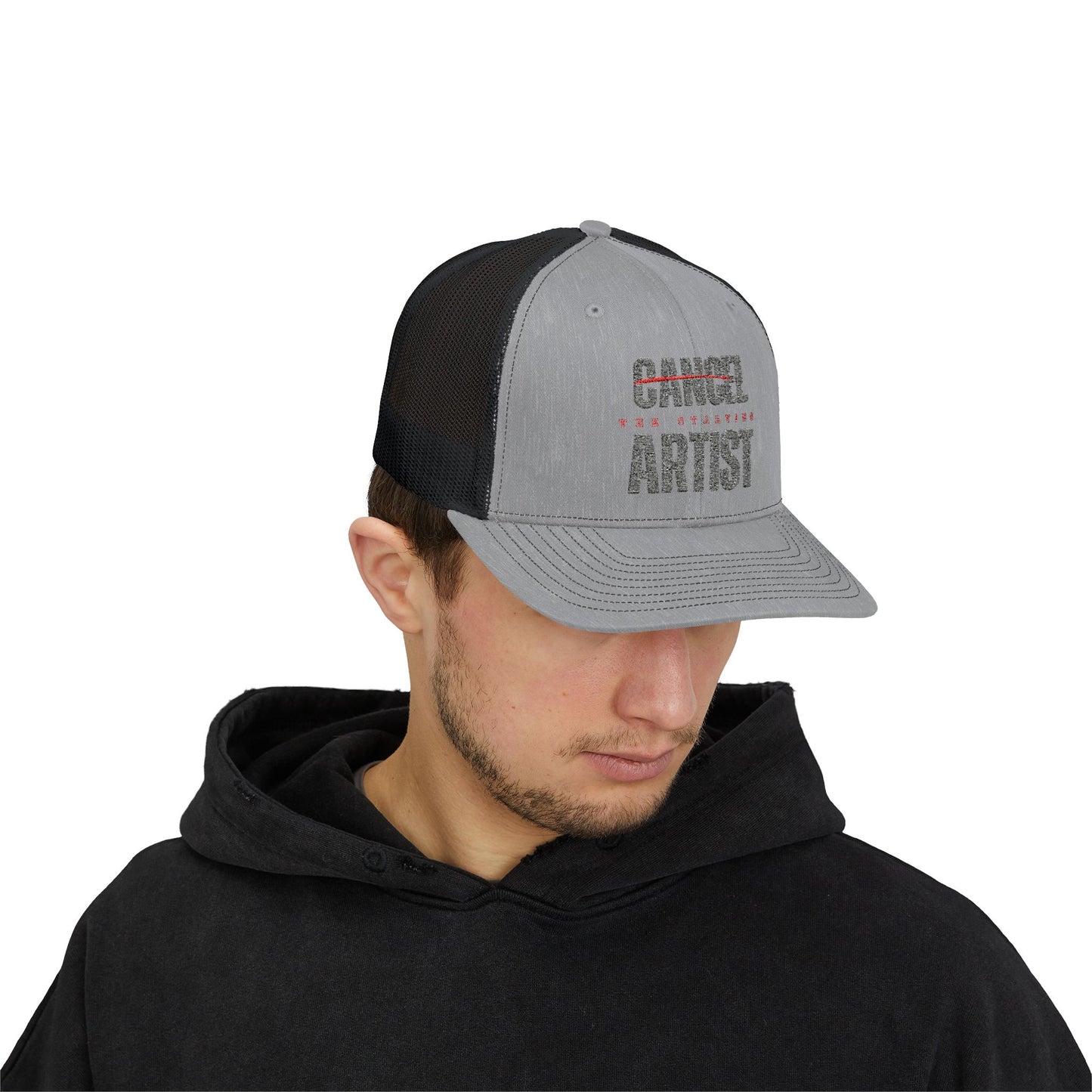 Cancel the Starving Artist Snapback Trucker Cap