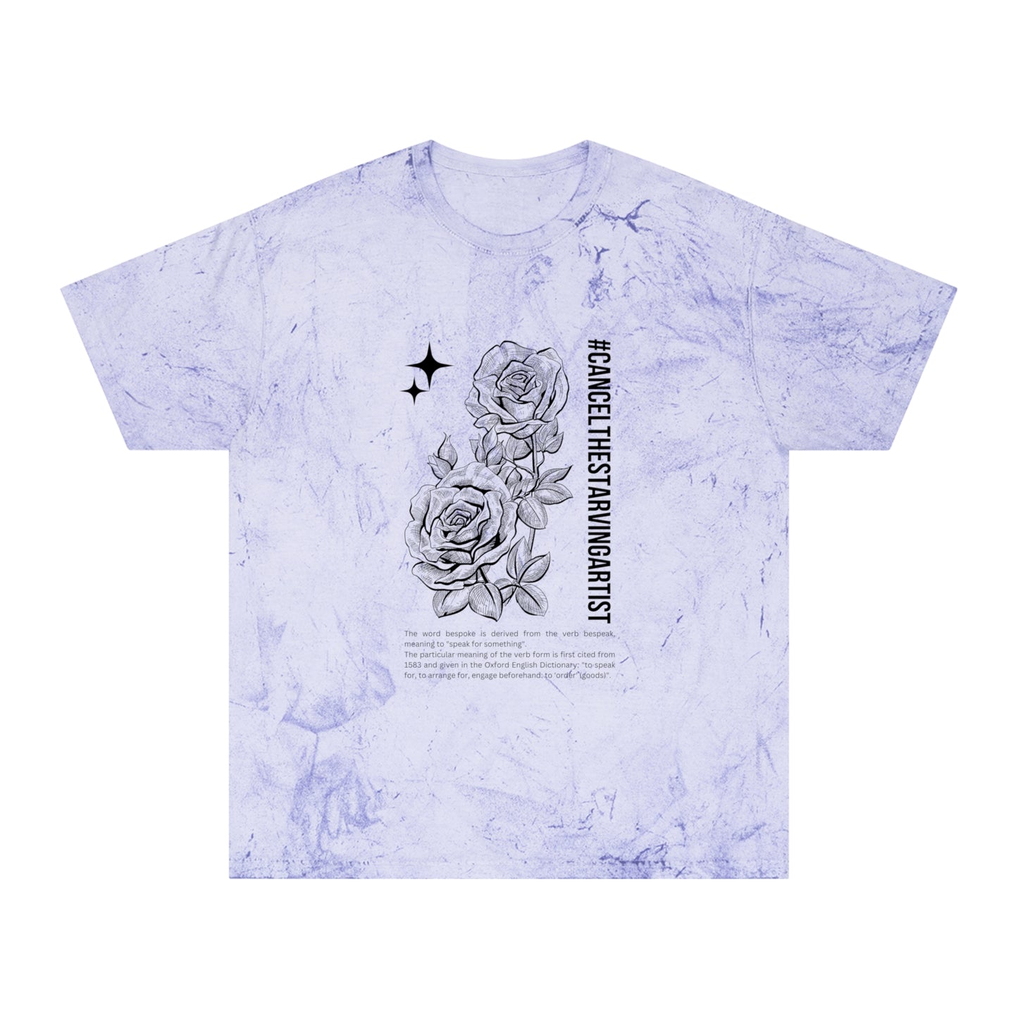#CancelTheStarvingArtist Unisex Color Blast T-Shirt