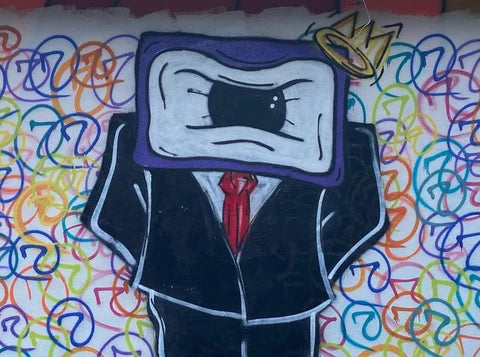 Seven's Canvas: A Fusion of Graffiti, Cartoons, and Spiritual Expression
