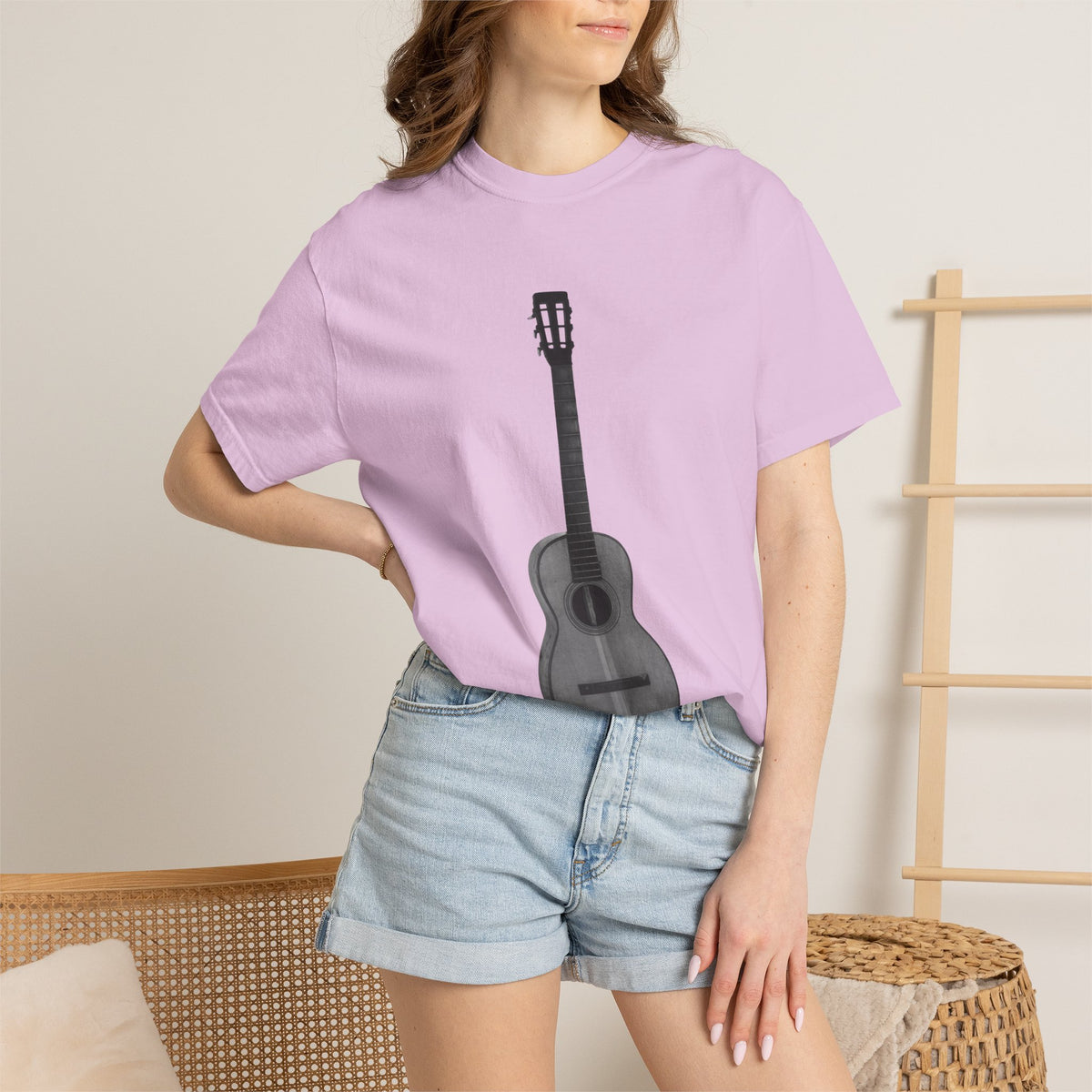 Acoustic Guitar Graphic T-Shirt