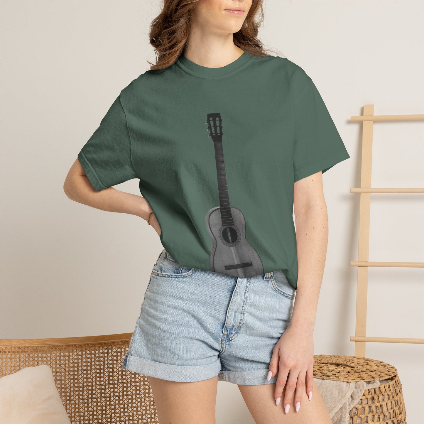 Acoustic Guitar Graphic T-Shirt
