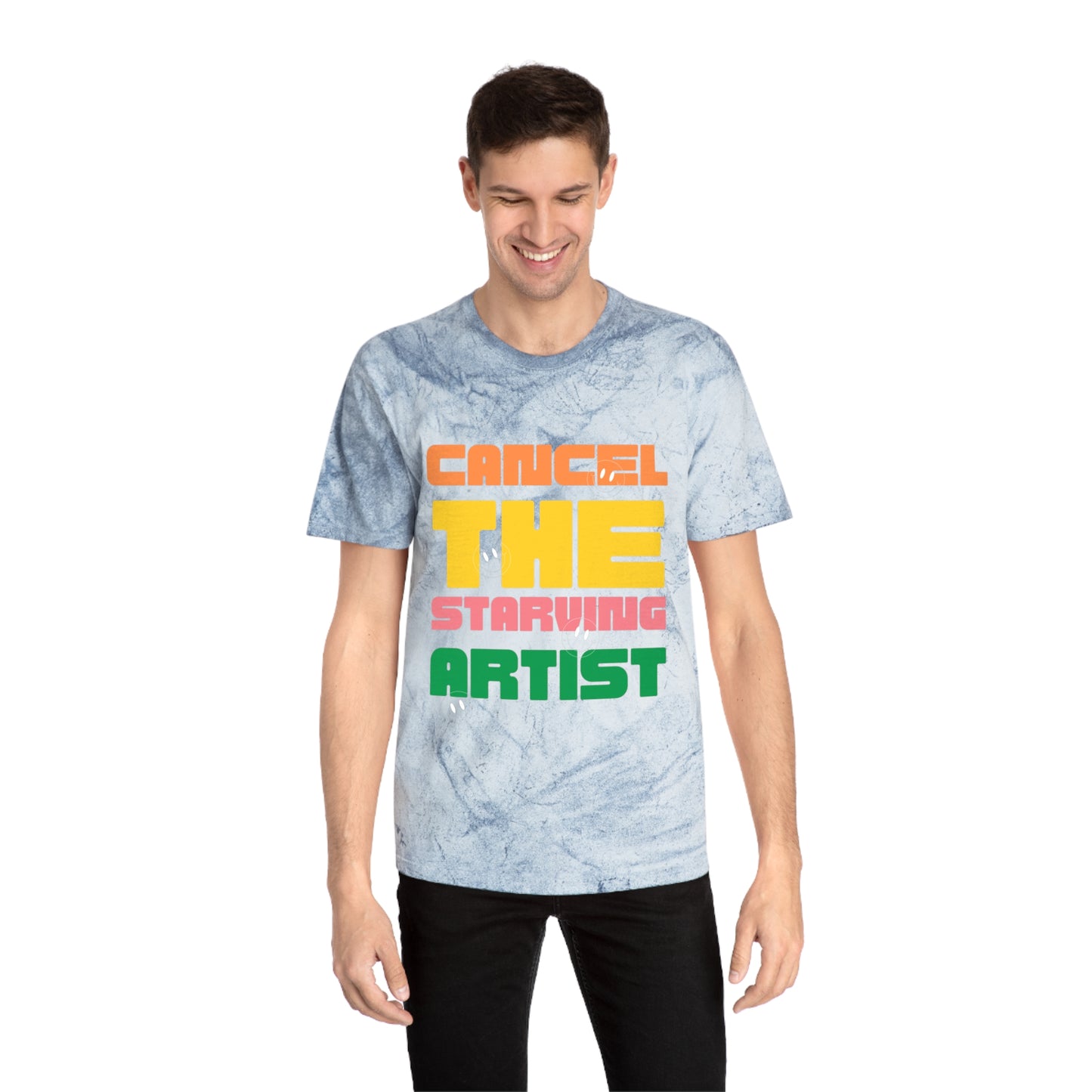 #CancelTheStarvingArtist Unisex Color Blast T-Shirt