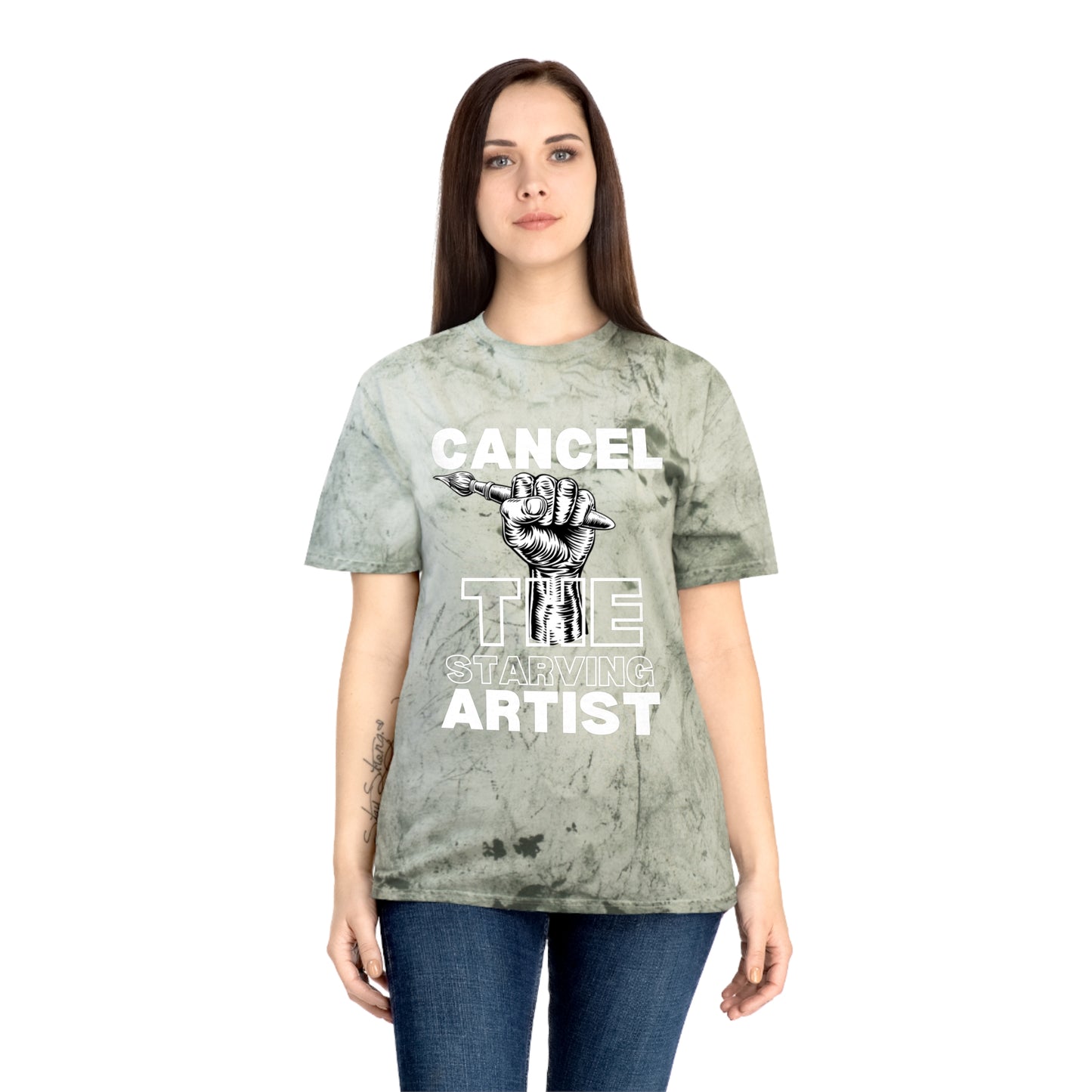 #CancelTheStarvingArtist Unisex Color Blast T-Shirt