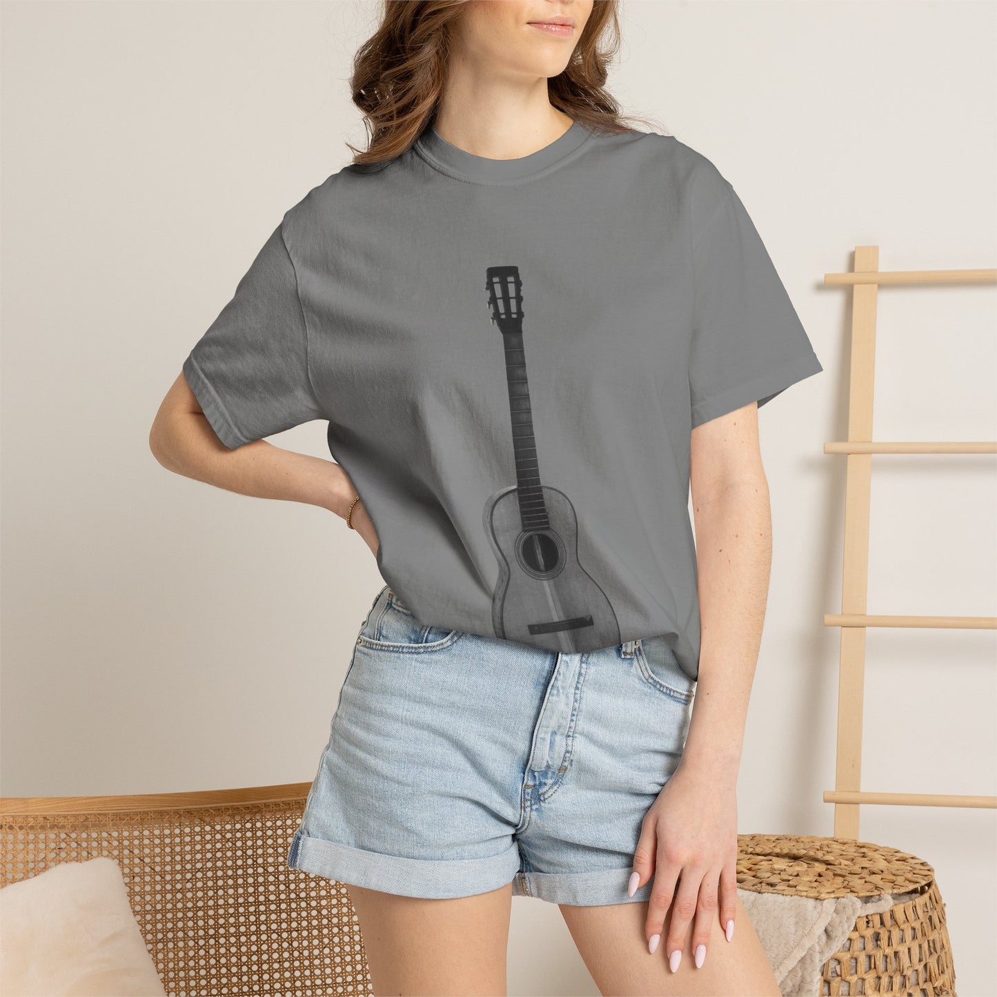 Acoustic Guitar Graphic T-Shirt