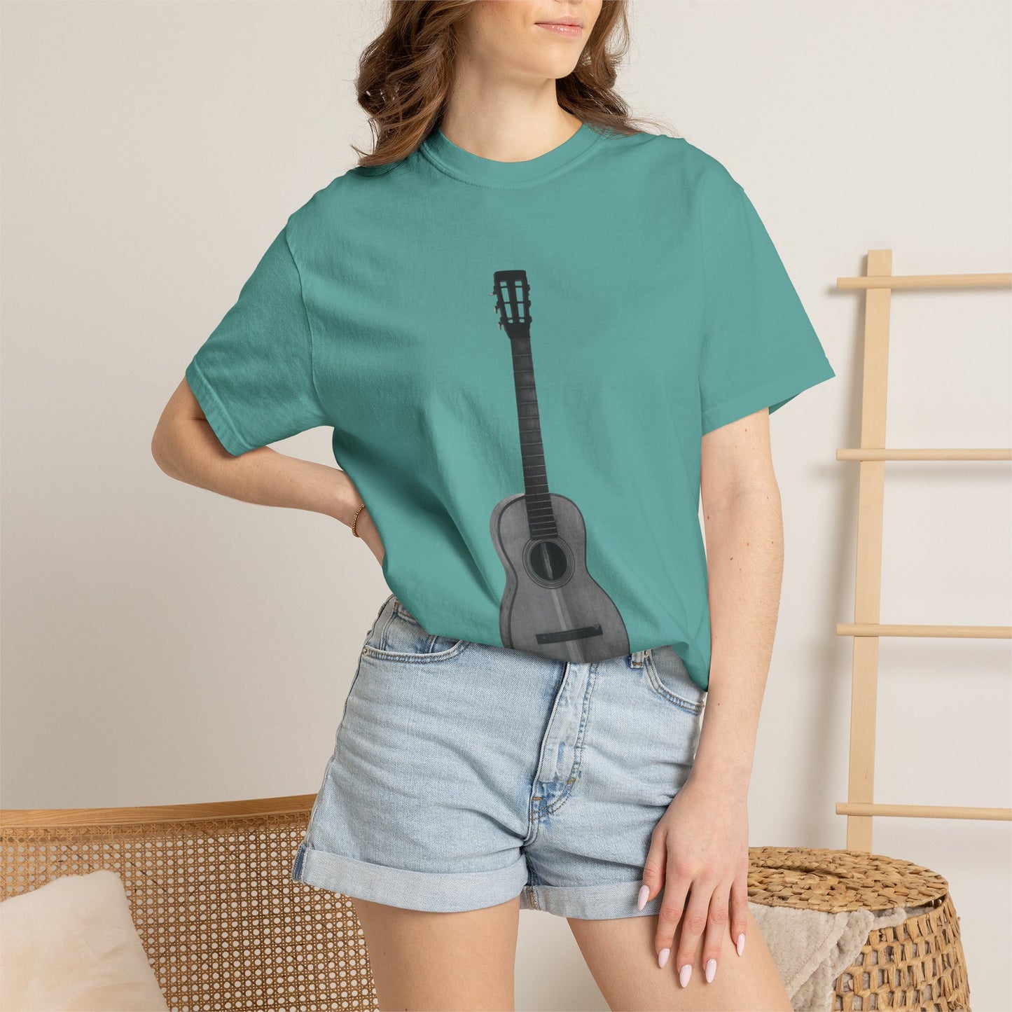 Acoustic Guitar Graphic T-Shirt