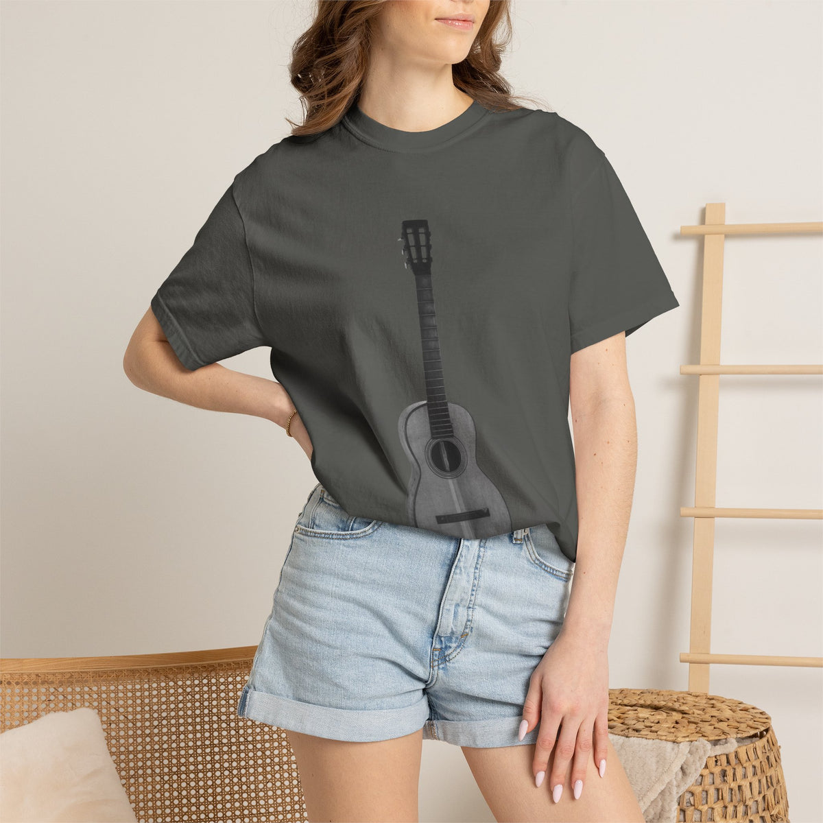 Acoustic Guitar Graphic T-Shirt