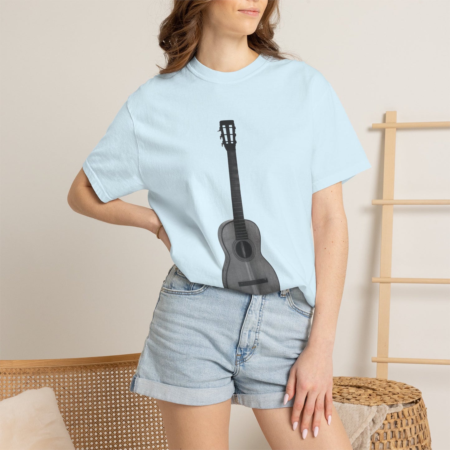 Acoustic Guitar Graphic T-Shirt