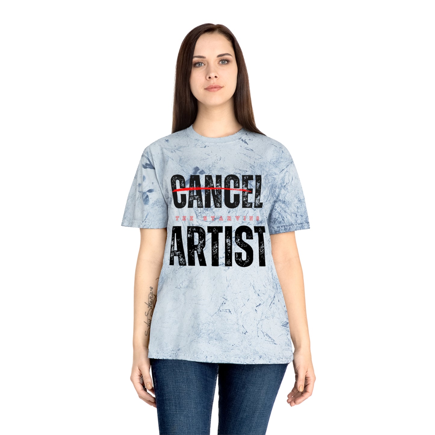 #CancelTheStarvingArtist Unisex Color Blast T-Shirt