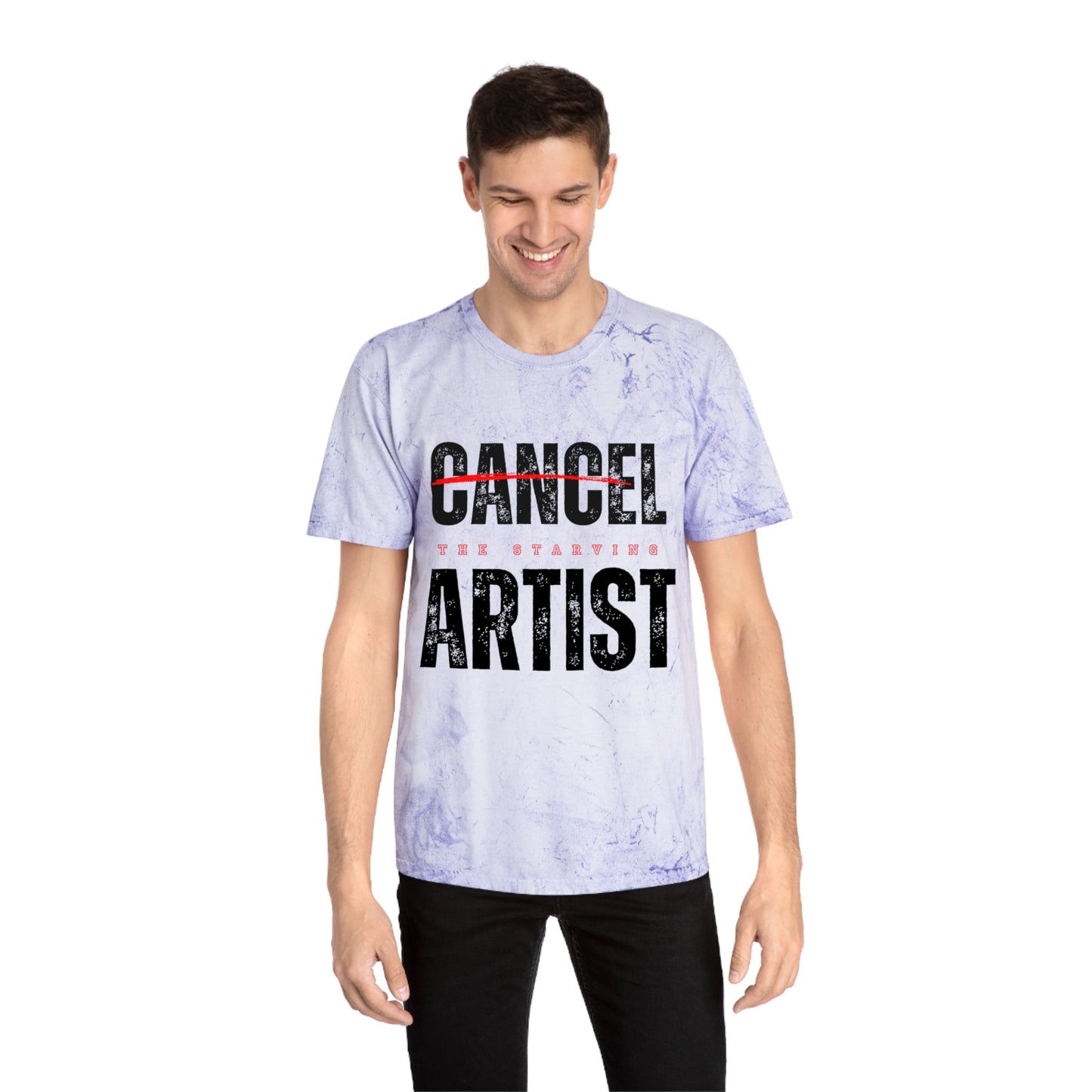 #CancelTheStarvingArtist Unisex Color Blast T-Shirt