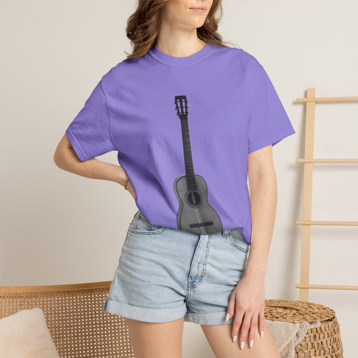Acoustic Guitar Graphic T-Shirt