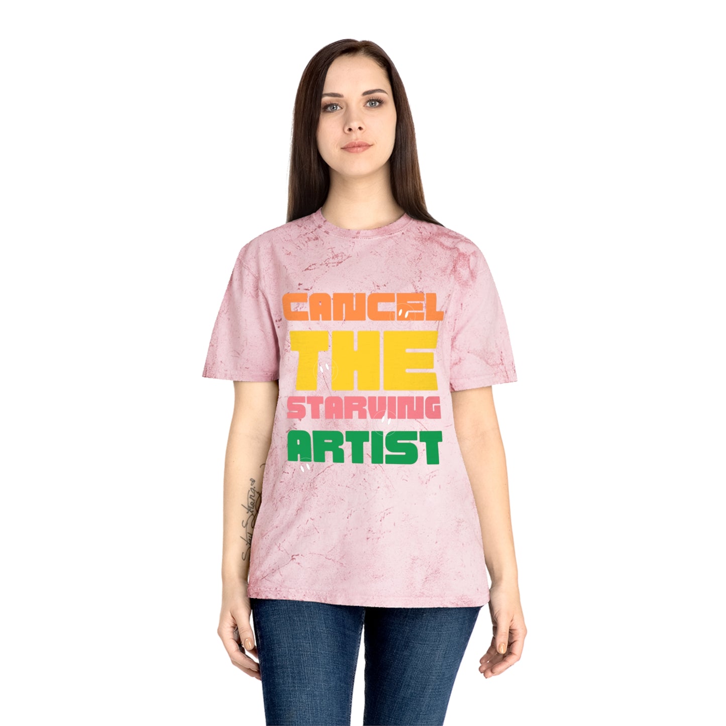 #CancelTheStarvingArtist Unisex Color Blast T-Shirt