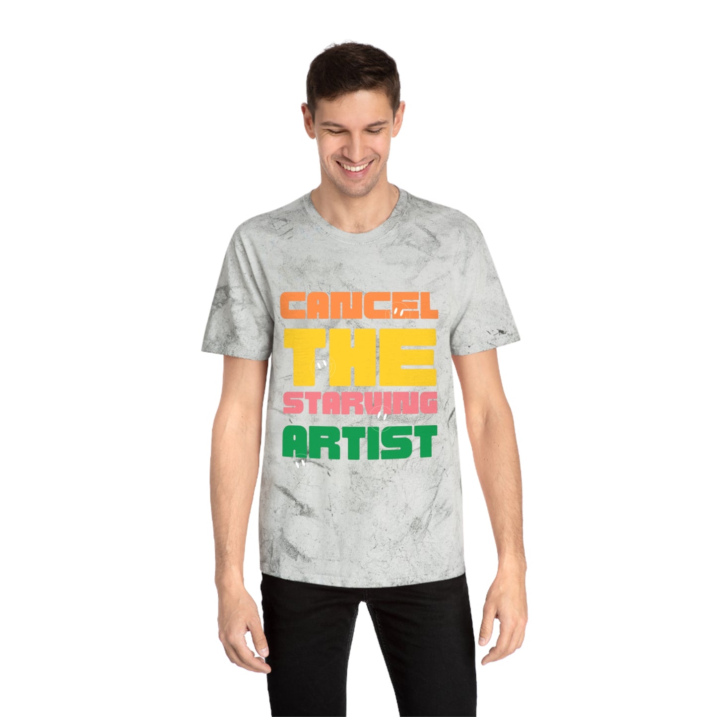 #CancelTheStarvingArtist Unisex Color Blast T-Shirt