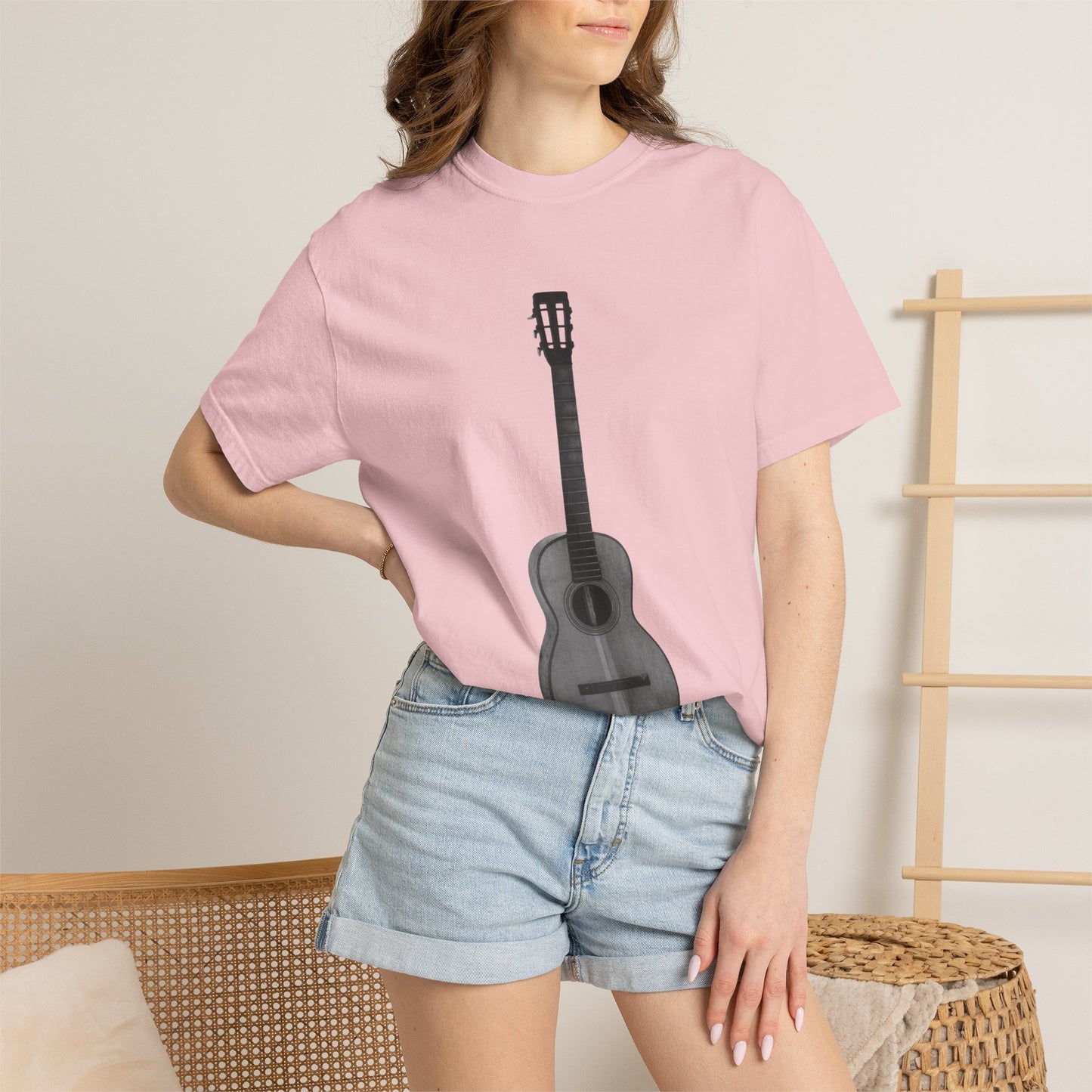 Acoustic Guitar Graphic T-Shirt