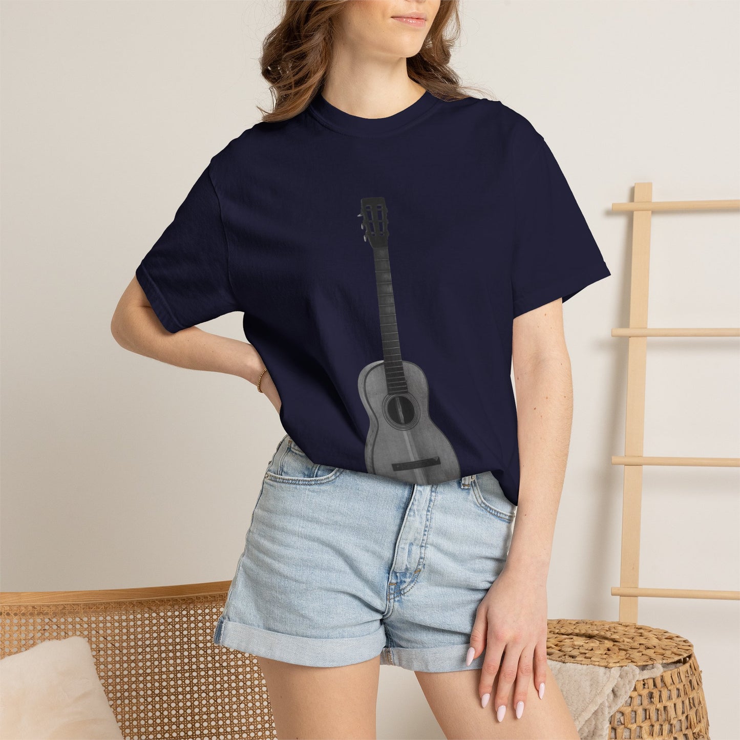 Acoustic Guitar Graphic T-Shirt