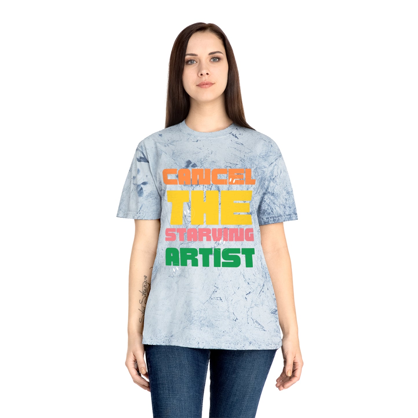 #CancelTheStarvingArtist Unisex Color Blast T-Shirt