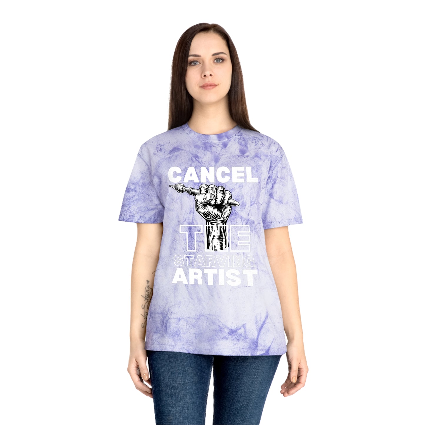 #CancelTheStarvingArtist Unisex Color Blast T-Shirt