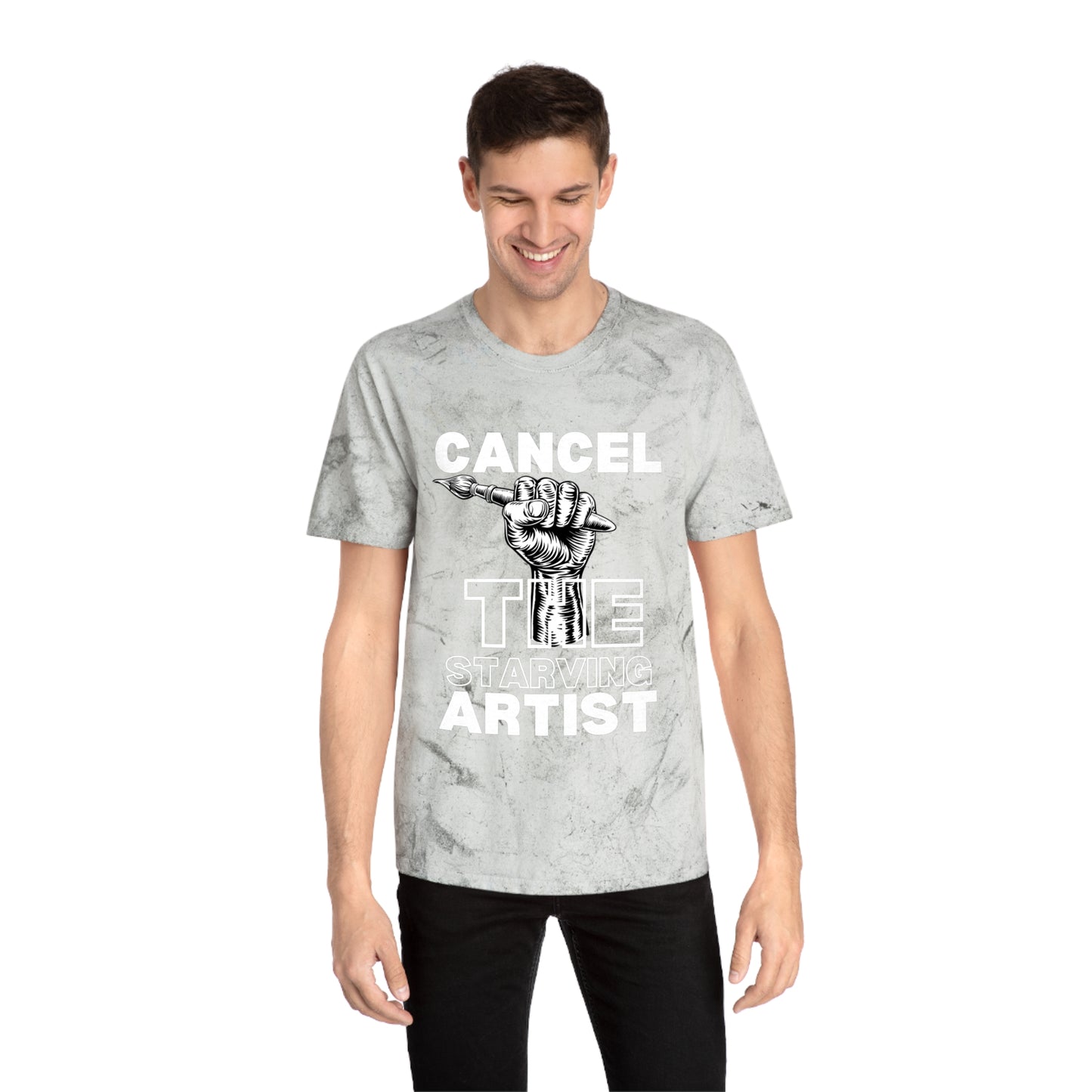 #CancelTheStarvingArtist Unisex Color Blast T-Shirt