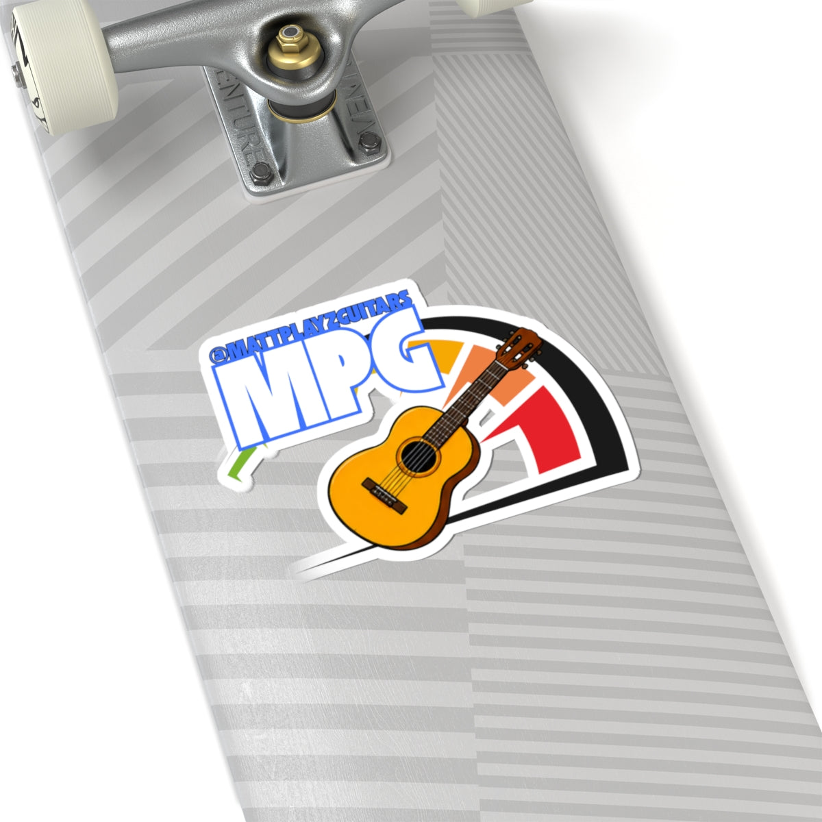 Matt Playz Guitars "MPG" Kiss-Cut Sticker
