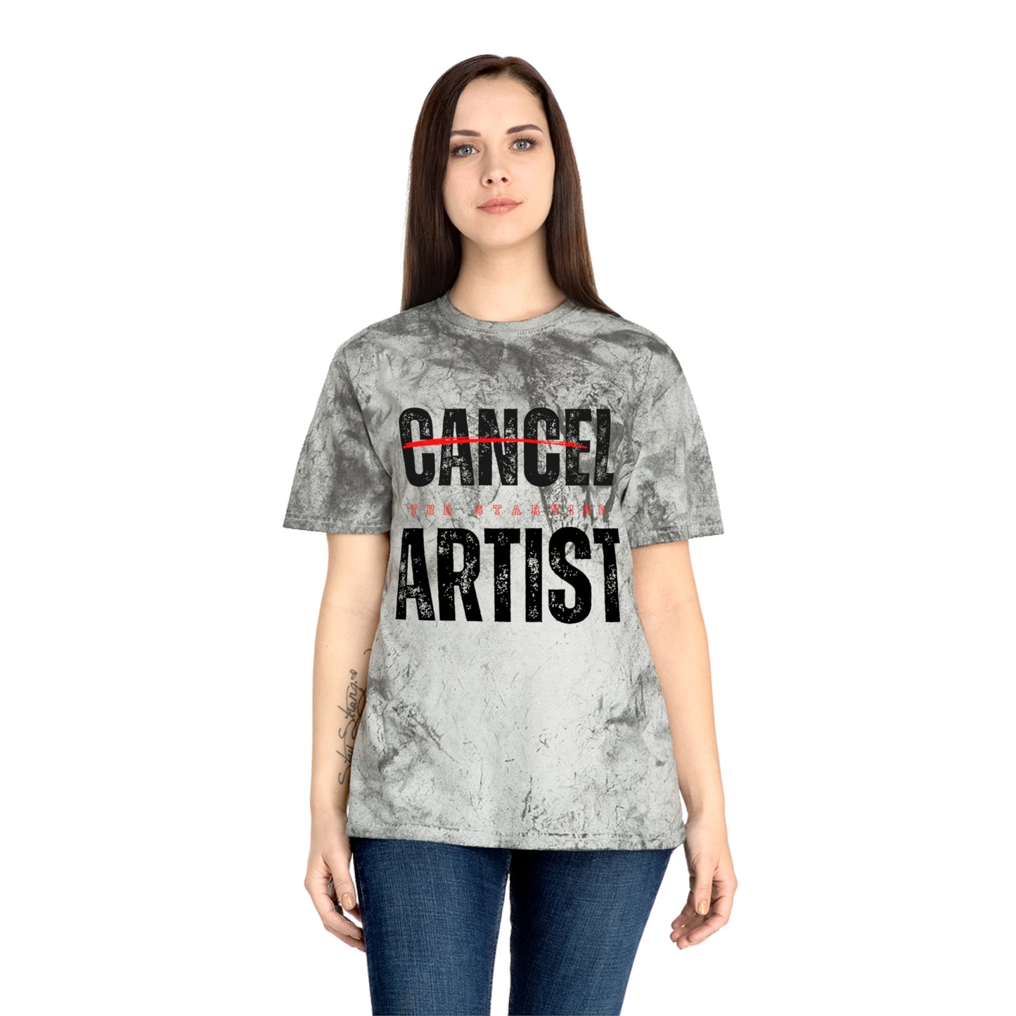 #CancelTheStarvingArtist Unisex Color Blast T-Shirt