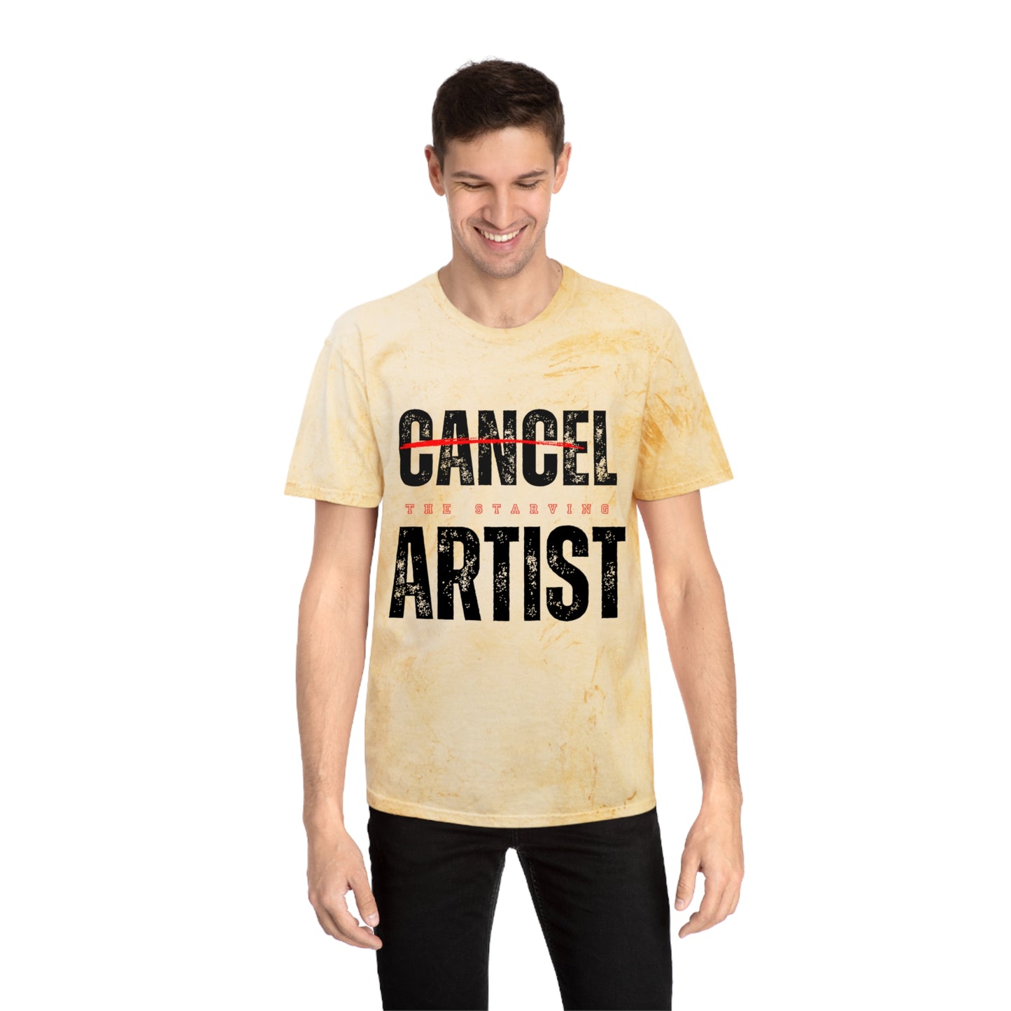 #CancelTheStarvingArtist Unisex Color Blast T-Shirt
