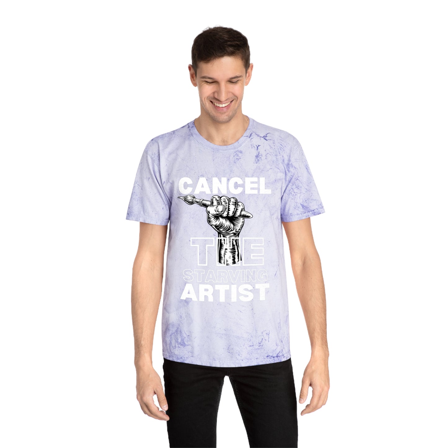 #CancelTheStarvingArtist Unisex Color Blast T-Shirt