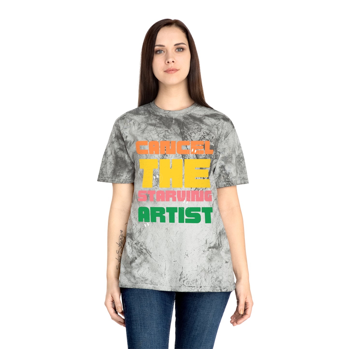#CancelTheStarvingArtist Unisex Color Blast T-Shirt