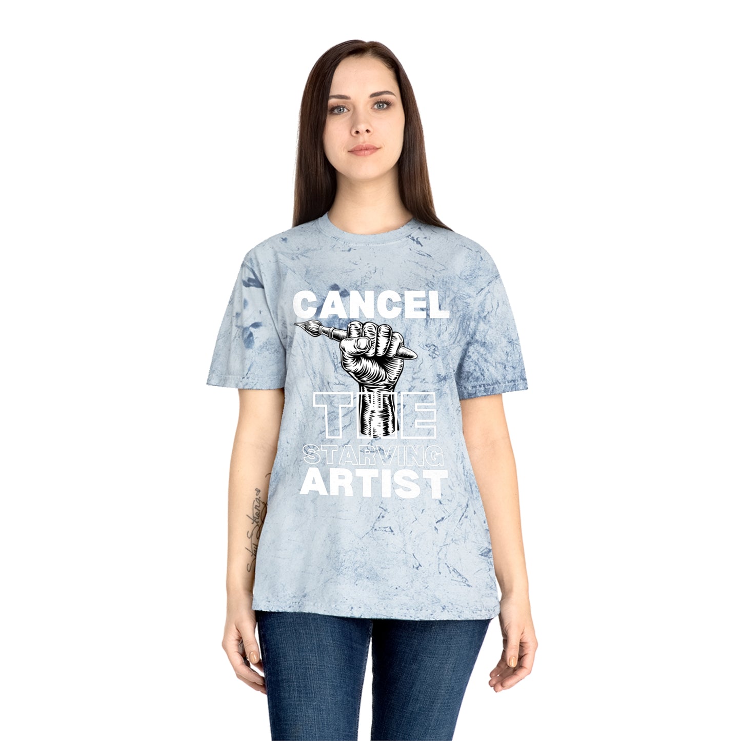 #CancelTheStarvingArtist Unisex Color Blast T-Shirt