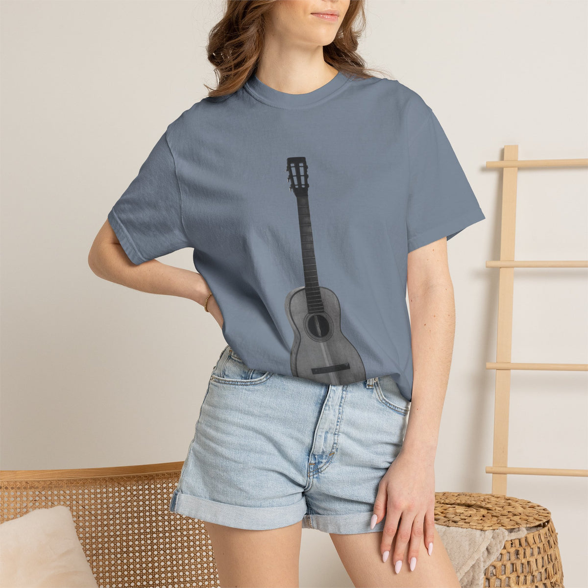 Acoustic Guitar Graphic T-Shirt