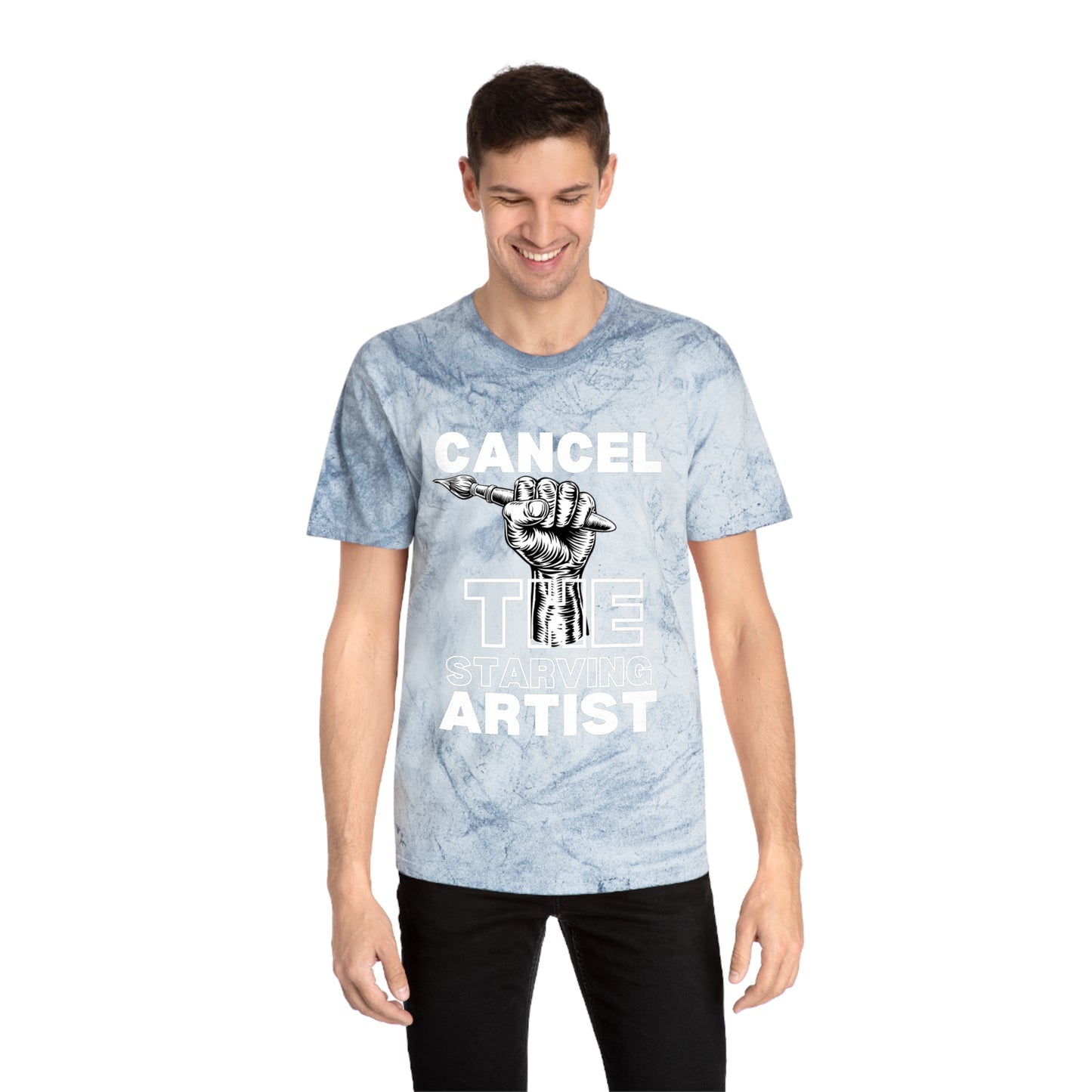 #CancelTheStarvingArtist Unisex Color Blast T-Shirt