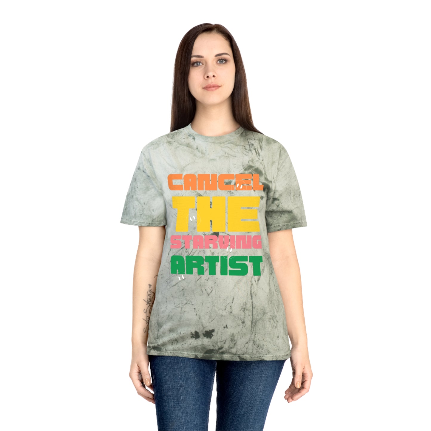 #CancelTheStarvingArtist Unisex Color Blast T-Shirt