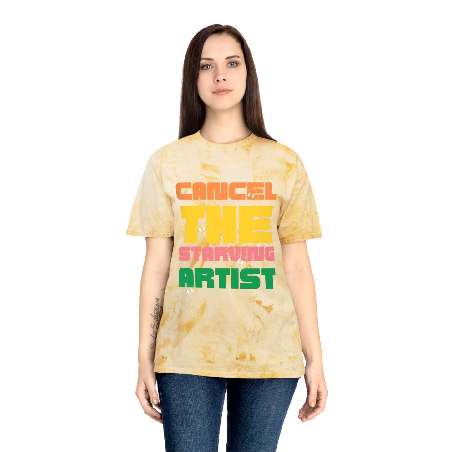 #CancelTheStarvingArtist Unisex Color Blast T-Shirt