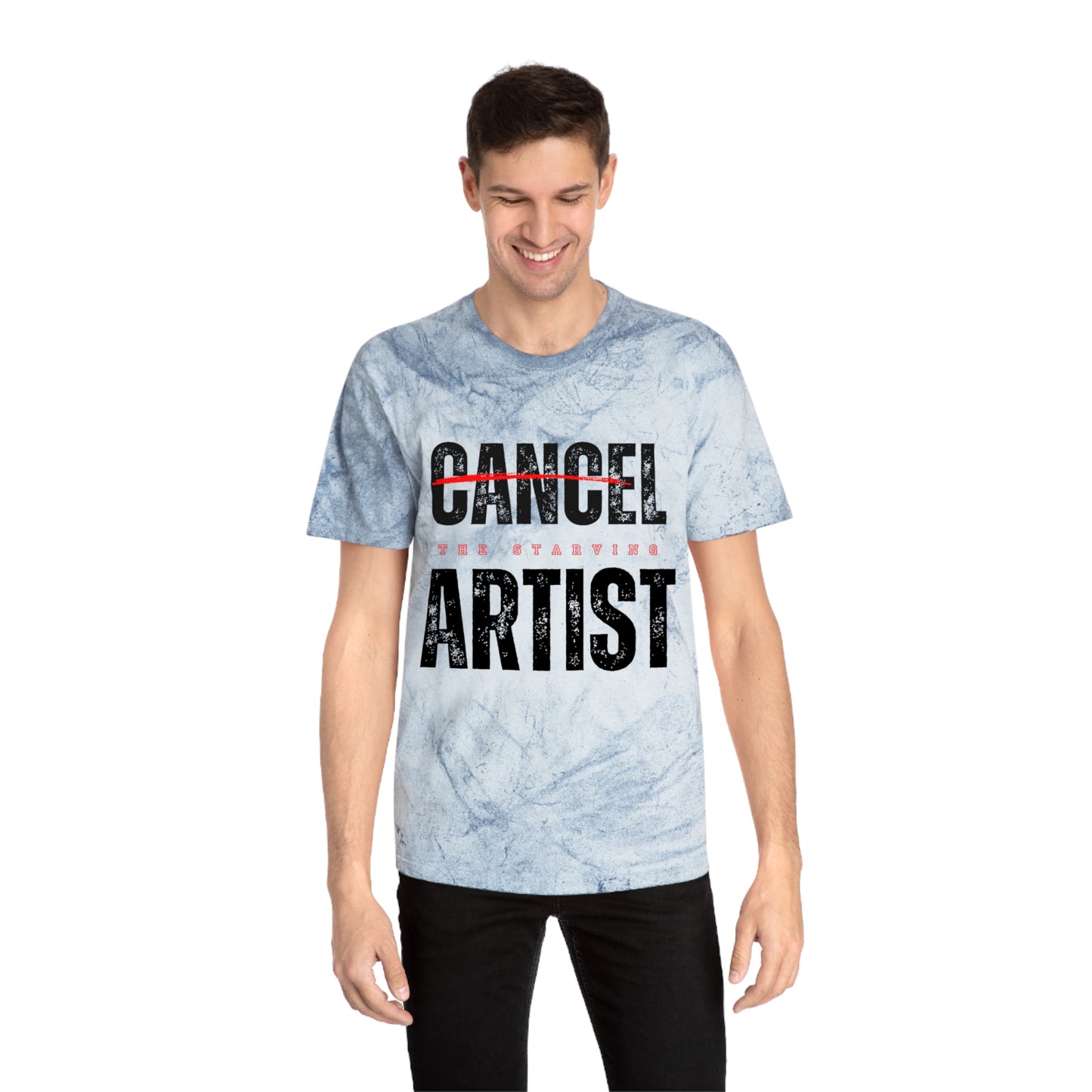 #CancelTheStarvingArtist Unisex Color Blast T-Shirt