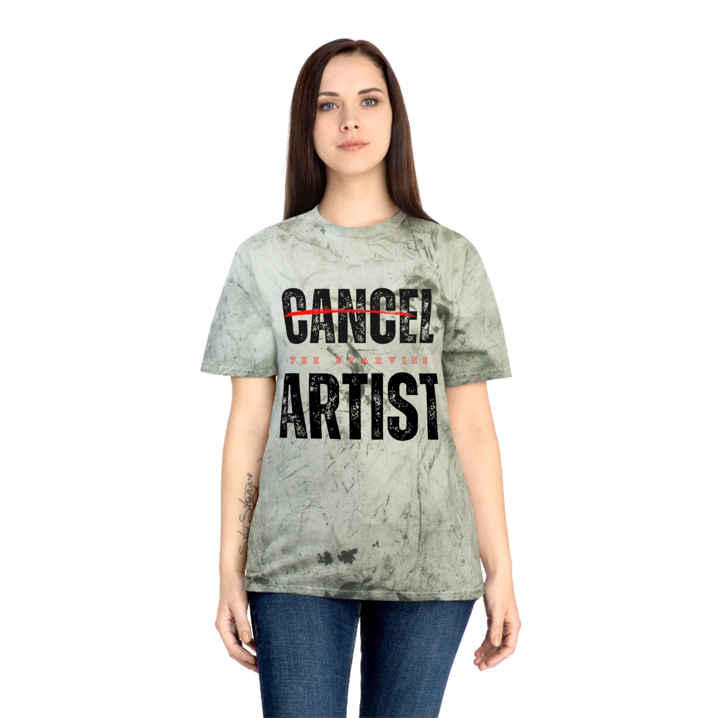 #CancelTheStarvingArtist Unisex Color Blast T-Shirt