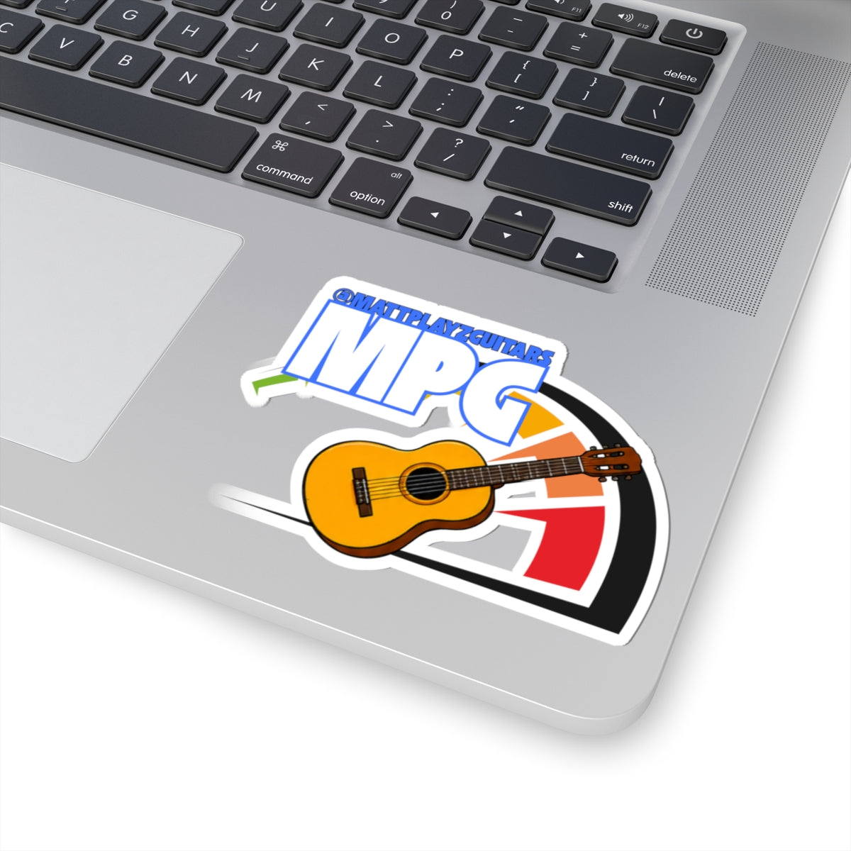 Matt Playz Guitars "MPG" Kiss-Cut Sticker
