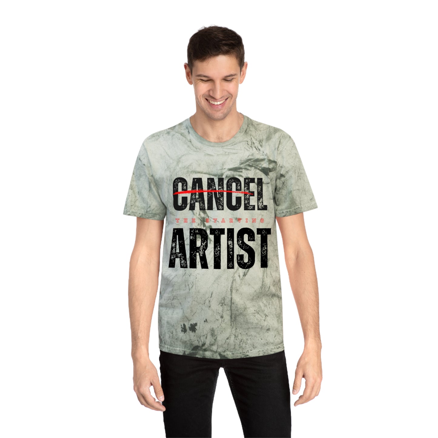 #CancelTheStarvingArtist Unisex Color Blast T-Shirt