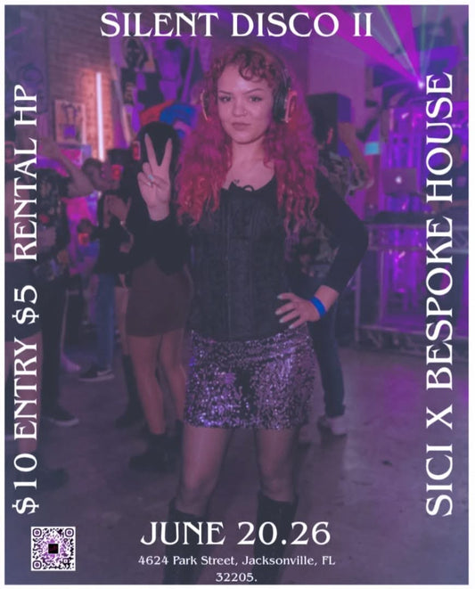 Retro Disco with Sici | Silent Disco | Bespoke House Fundraiser